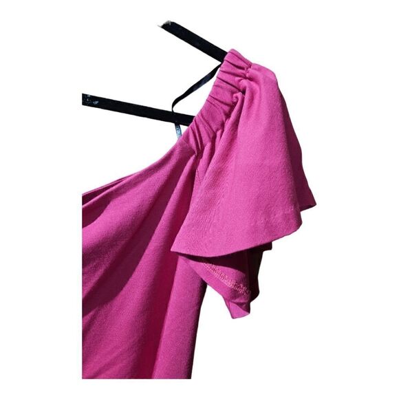 ELOQUII Ruffled Sleeve Off the Shoulder Dress - Size 18 - Picture 6 of 9